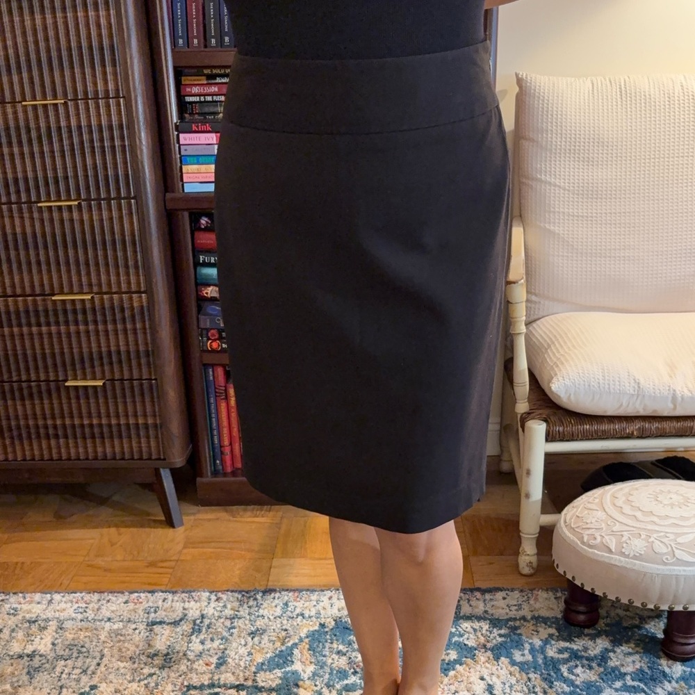 Rafaella Classic Black Pencil Skirt